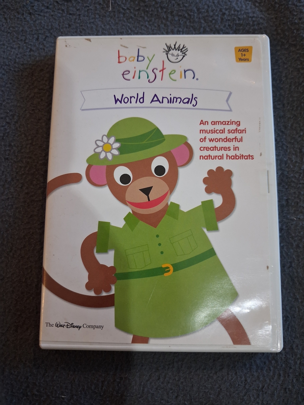Baby Einstein World Animals DVD - White & Green Case